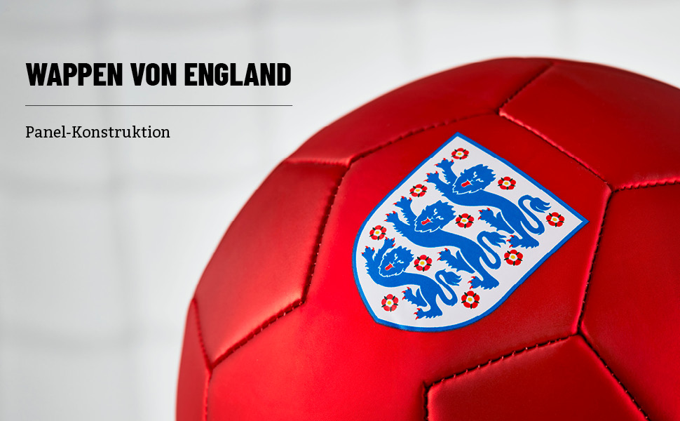 Футбольний м'яч Mitre England Official 5 – Біло-червоний, Розмір 5