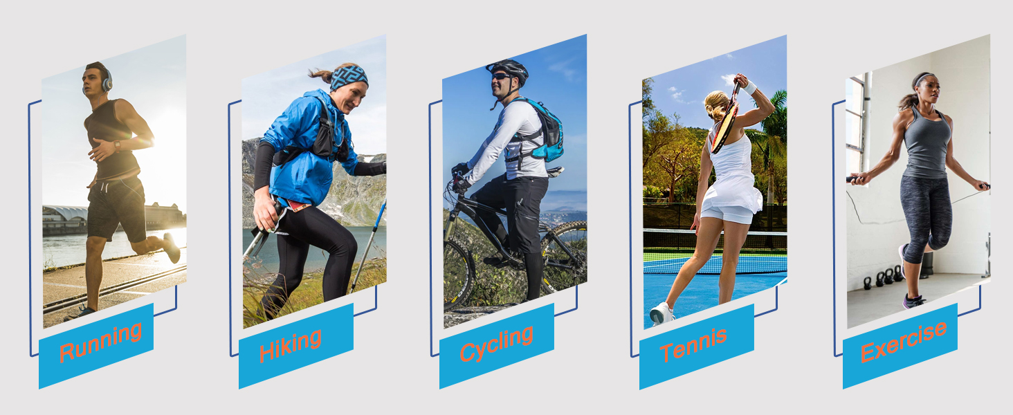 Водні шкарпетки WateLves: чоловічі та жіночі, для плавання, серфінгу, дайвінгу, фітнесу, 42 EU, блакитні