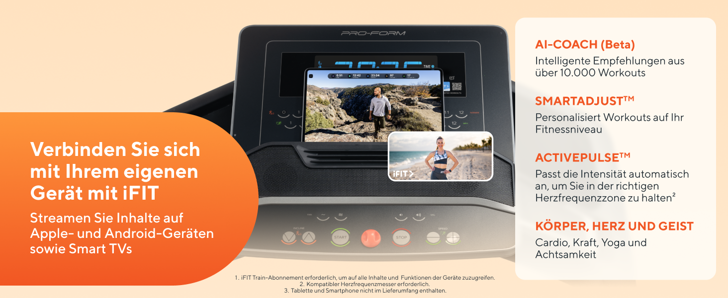 Бігова доріжка ProForm Carbon TLX - для ефективних кардіотренувань