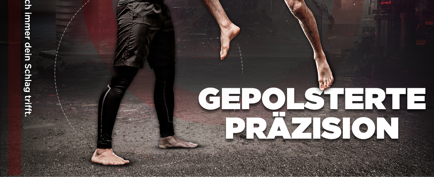 Шлагбафер RDX для бойових мистецтв, вигнутий захист для ударів ногами, кикбоксинг, муай-тай, шкіряне боксерське подушечка RDX, MMA, тайські подушечки, боксерські подушечки (1 шт.), універсальний розмір, червоний