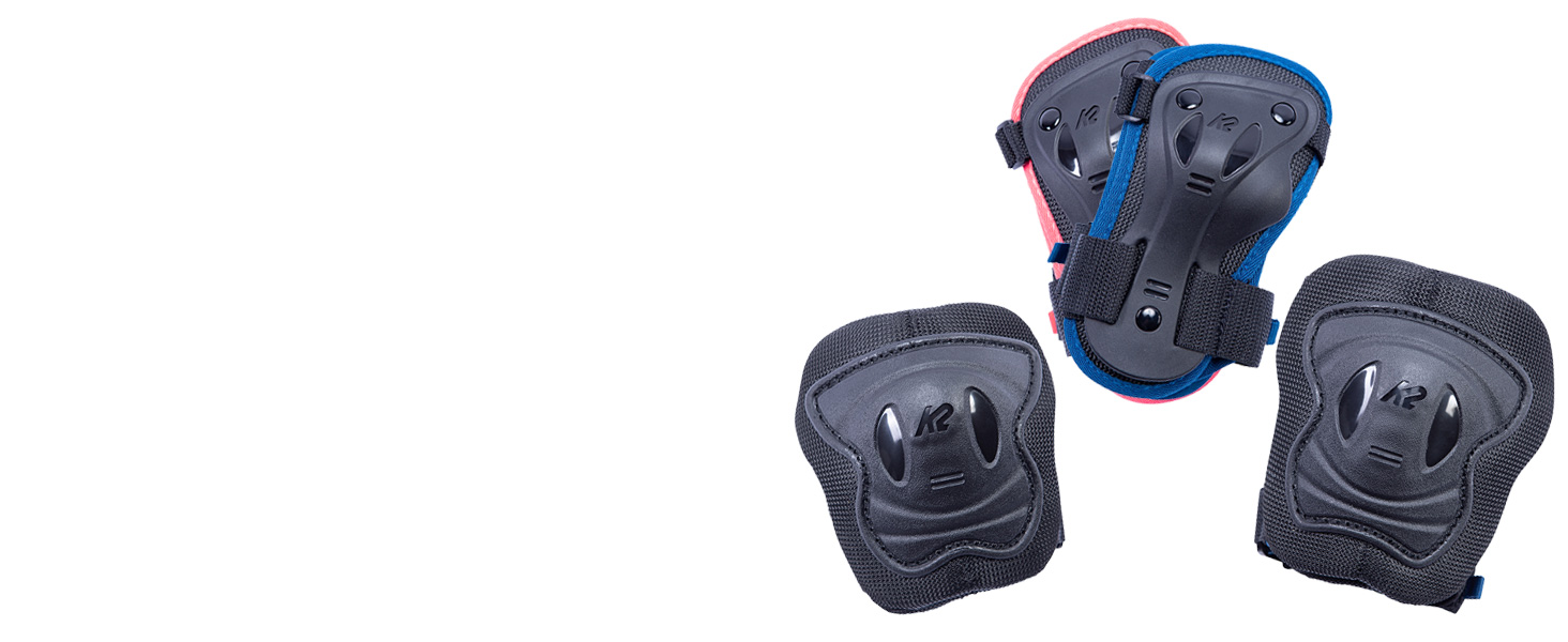 Дитячі роликові ковзани K2 Raider M сірий/червоний/чорний (32-37 EU, 13-4 UK, 1-5 US)