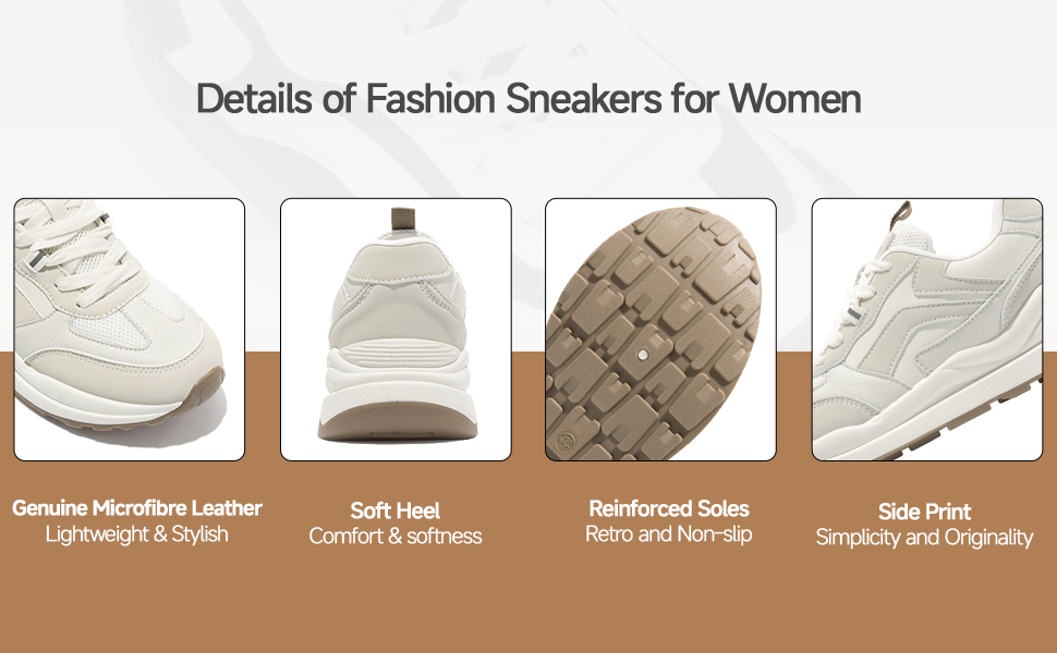 Жіночі трекінгові кросівки Tuopin Modische: дихаючі сітчасті кросівки на шнурівці, з антиковзкою підошвою, сірі та коричневі, розмір 37 EU