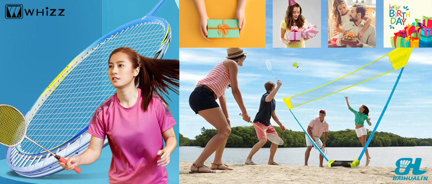 Воланчики для бадмінтону WHiZZ Nylon (12 шт.), білі - для початківців та аматорів