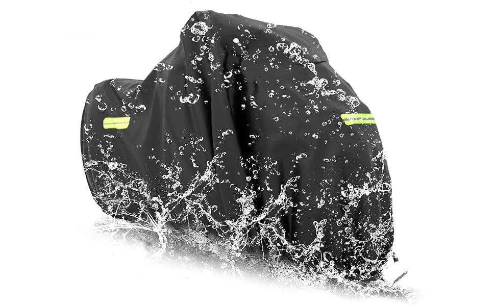 Водонепроникний чохол для мотоцикла та скутера XXXL, захисна накривна тканина 420D Oxford для вулиці, 265x105x133 см