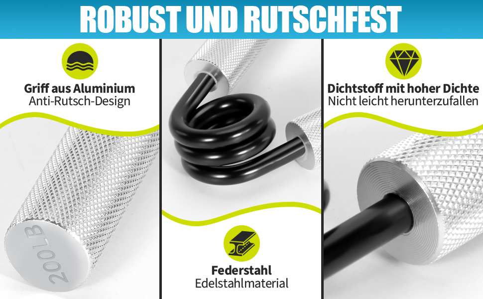 Пакети Тренажер для рук Тренажер пальців, Алюмінієвий тренажер для передпліччя, Тренажер для сили хвата, Тренажер для м'язів рук для сильнішого хвата, Вправи для нарощування м'язів та реабілітації рук (50/100/150/200 фунтів), 4