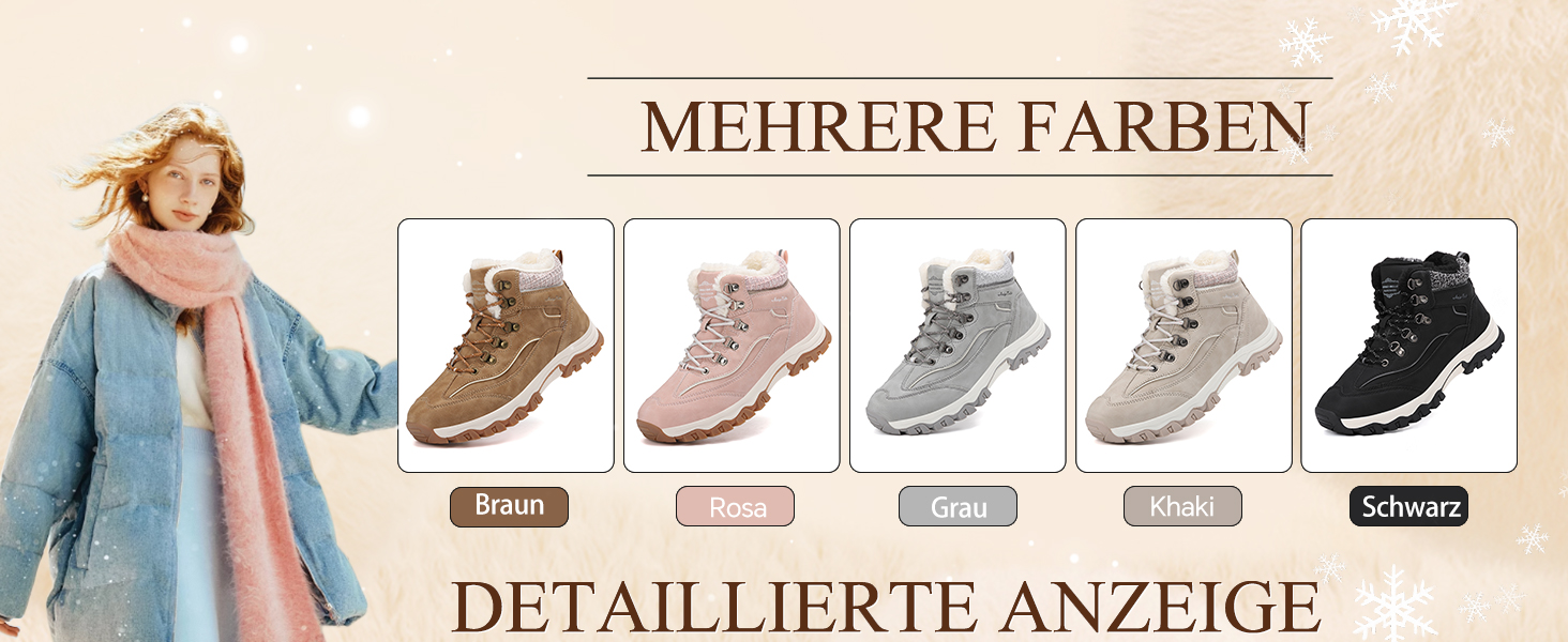 Зимові черевики жіночі ARRRIGO BELLO - тепла підкладка, для роботи та прогулянок, розмір 36-41, колір коричневий