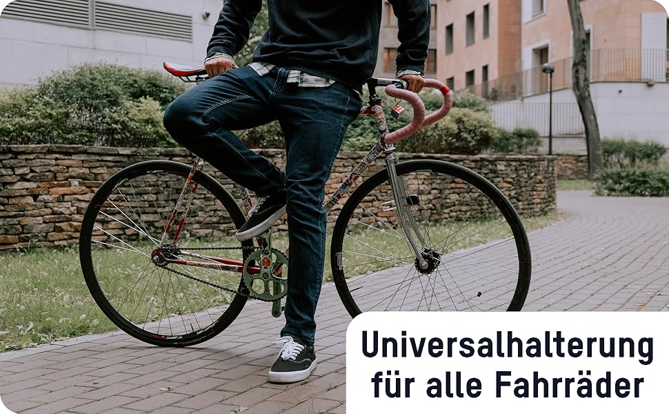 Набір велосипедних світлодіодів ANSMANN - безпечне освітлення, акумуляторний, вологостійкий, 50 Lux