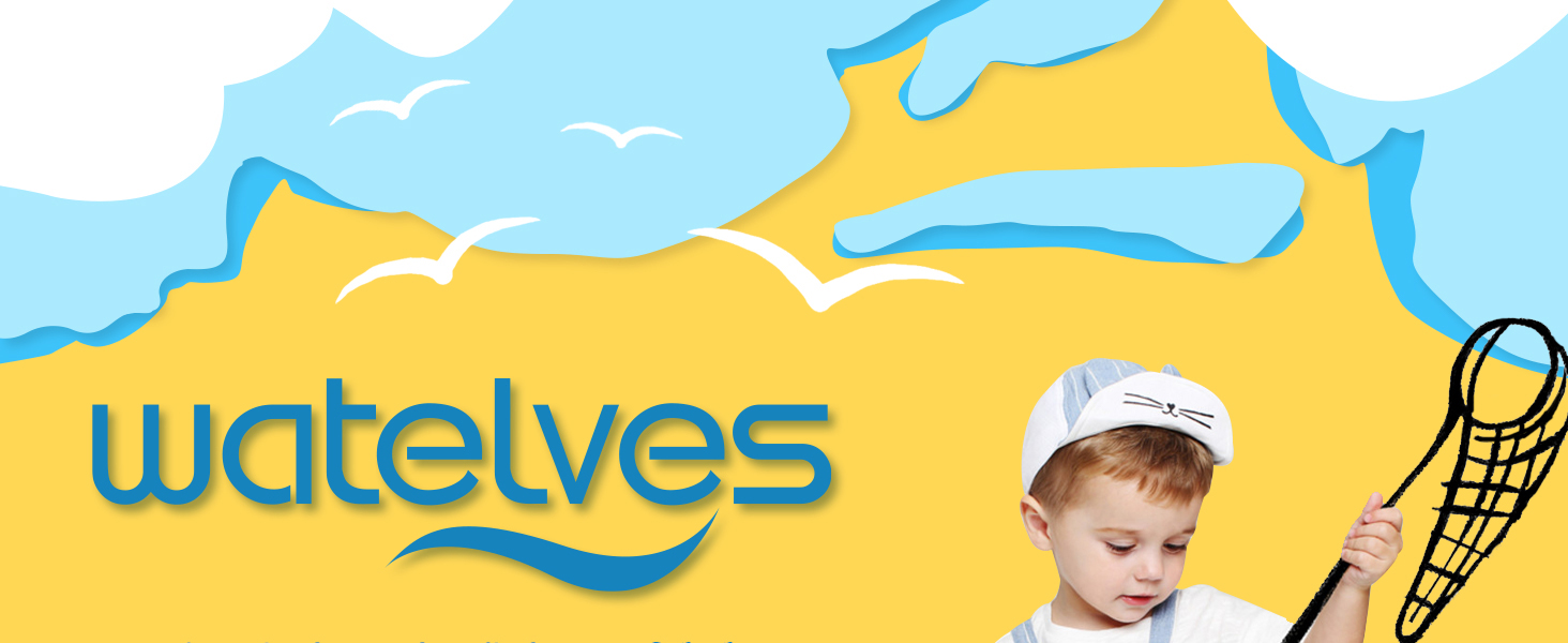 Дитячі шльопанці для плавання WateLves: антиковзкі шльопанці для басейну та пляжу для дівчаток та хлопчиків, 20/21 EU, Black Ash