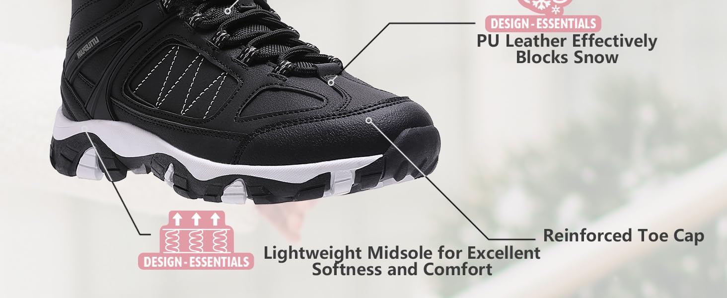 Зимові черевики ASHION для жінок. Теплі, утеплені, для ходьби на снігу та прогулянок. Розміри 36-42, колір бежевий.