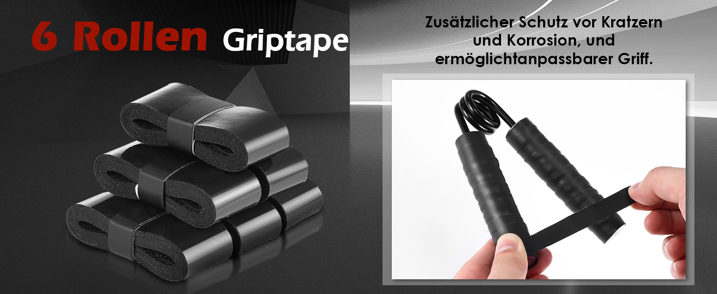 Набір для тренування сили рук Handtrainer - 6 штук (23-91 кг) для розвитку м'язів та реабілітації