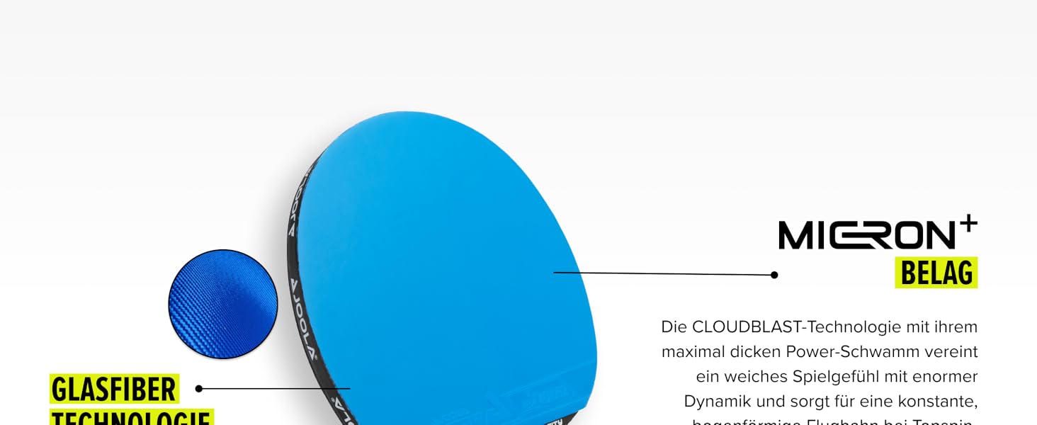 Стіл тенісний, ракетка JOOLA Infinity ITTF, професійна карбонова ракетка для досвідчених гравців, з High-Tech волокном, 7-шарове лезо з скловолокна