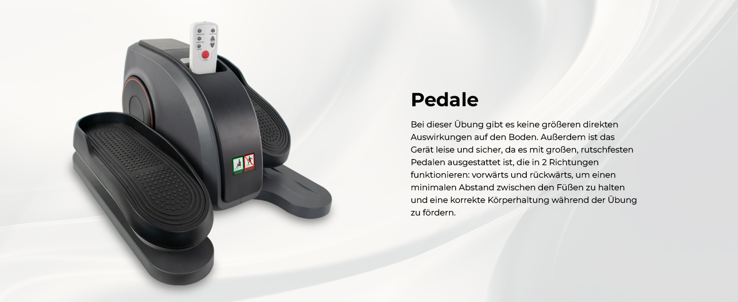 Велотренажер Mobiclinic Mini Bike Veleta з LCD-дисплеєм та регульованим опором, 10 швидкостей, 3 програми, для літніх людей