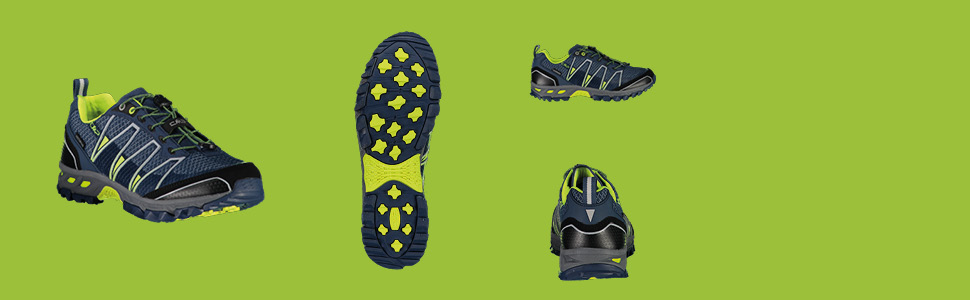 Чоловічі трекінгові кросівки CMP Altak WP, 44 EU, Artic Flame