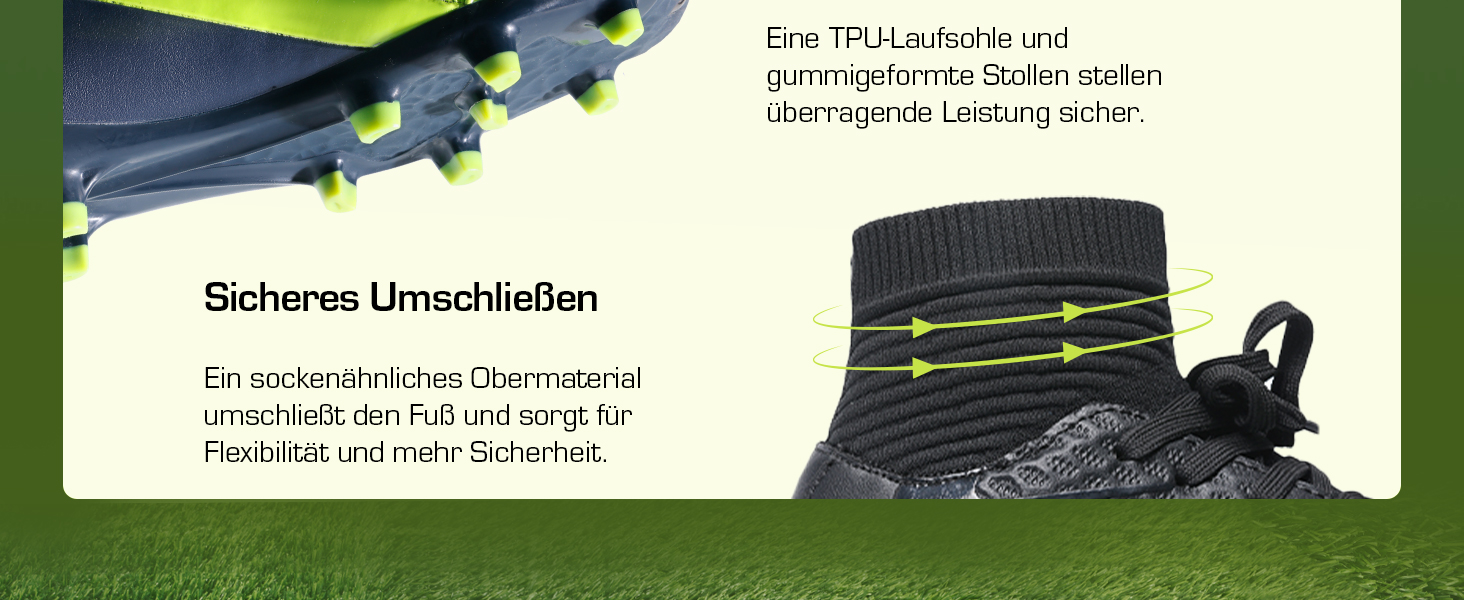 ДREAM PAIRS Футбольні черевики для дітей, унісекс, розмір EUR 36, темно-синій/неоновий зелений