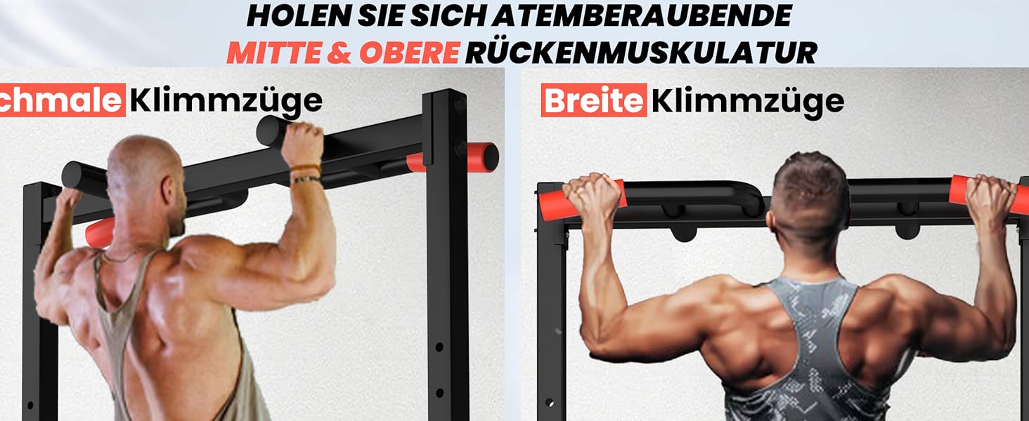 Стійка для віджимань та підтягувань DOBESTS Faltbar Power Tower - багатофункціональний тренажер для дому, чорний