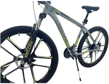 Гірський велосипед MTB Hardtail ALU Bike, 21 швидкість, Zoom 23 Cross (містично-сірий, 18), 27,5