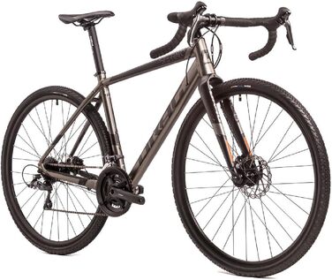 Чоловічий гравійний велосипед Airtracks 28 дюймів STERRATO 3.0 Bike 2 x 8 швидкісний Shimano Claris RD-R2000 8-швидкісний - висота рами 49 см, 52 см і 5 5см - Модель 2024 (55см (для зросту 175-188см))