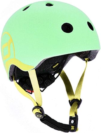 Дитячий шолом Scoot and Ride з регульованими ремінцями, матове покриття, розмір XXS, LED-світло, м'яка флісова підкладка для захисту