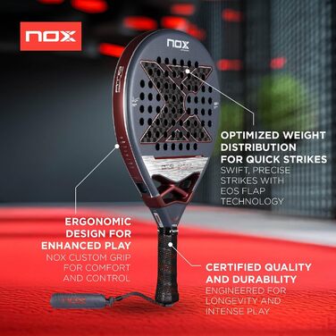 Ракетка Nox AT10 Genius 12k Agustin Tapia Padel 360-375г