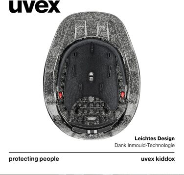 Дитячий легкий шолом для верхової їзди uvex kidoxx, матовий, з індивідуальним регулюванням розміру та оптимальною вентиляцією