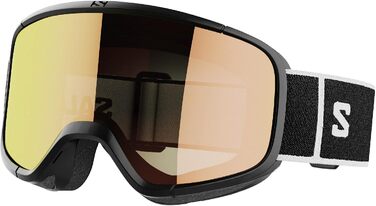 Окуляри Salomon Aksium 20 Photochromic Unisex Ski Snowboarding, відмінна посадка та комфорт, довговічність та автоматична оптимізація Vision NS Black