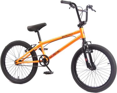 Дитячий велосипед KHE BMX Cosmic ORANGE червоний 20 дюймів з ротором Affix всього 11,1 кг