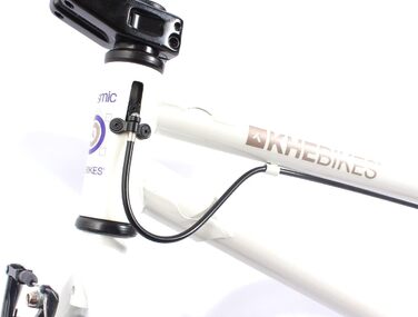 Дитячий велосипед KHE BMX Cosmic White Білий 20 дюймів з ротором Afix всього 11,1 кг