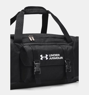 Спортивна сумка Under Armour унісекс, UA Gametime Duffle SM - чорний, білий, один розмір, чорний, tek beden, тренувальний