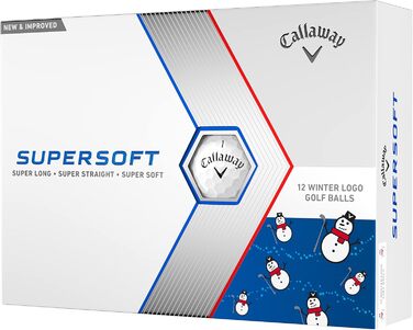 М'ячі для гольфу Callaway Supersoft 2023