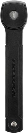 Складаний велосипедний замок TRELOCK FS 380/85 TRIGO, 85 см, з тримачем, рівень безпеки 9, 2 ключі, чорний