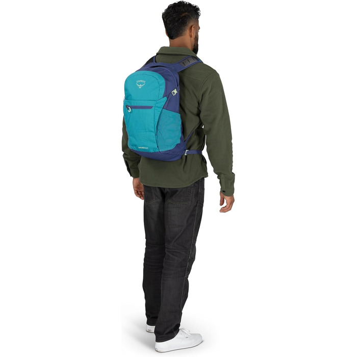Рюкзак Osprey Daylite Plus для міста та подорожей, Liquify Print/Kakio Pink