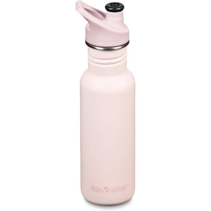 Бутилка Klean Kanteen Classic Narrow 800 мл з нержавіючої сталі з спортивною кришкою, рожевий