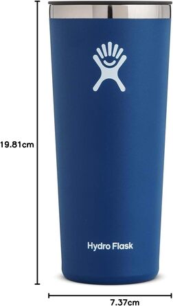 Термокухоль Hydro Flask для дорослих, 650 мл, синій, універсальний
