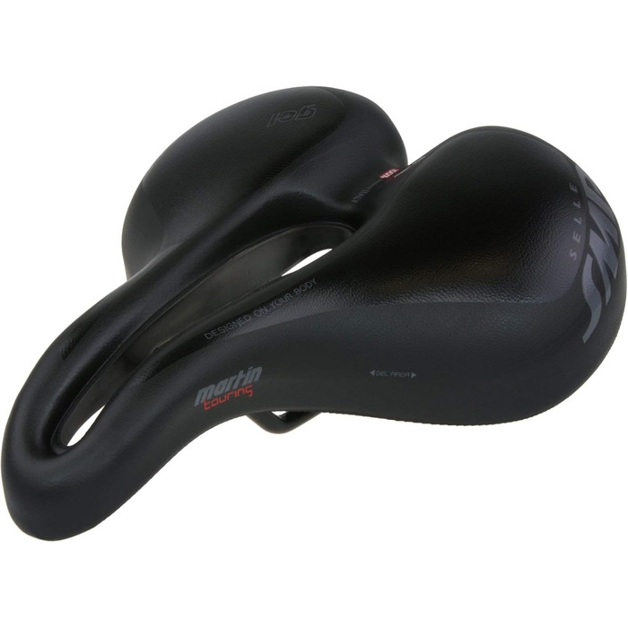 Сідло для велосипеда Selle SMP TRK Marting Touring гель чорне