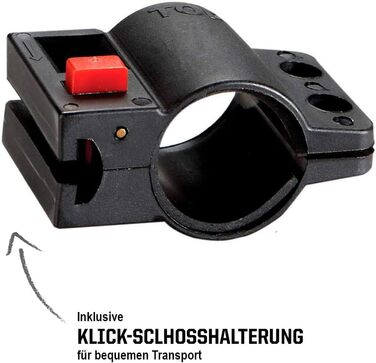 Велозамок Kryptonite Keeper Standard U-подібний, рівень безпеки 5/10, з петльовим тросом 120 см, кріпленням та 2 ключами, 10,2×20,3 см