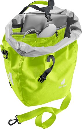 Велосумка Deuter Weybridge 20+5 л, водонепроникна, на задній багажник