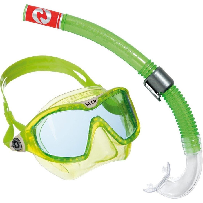 Набір трубок Aqua Lung Sport з маскою, One size Lime