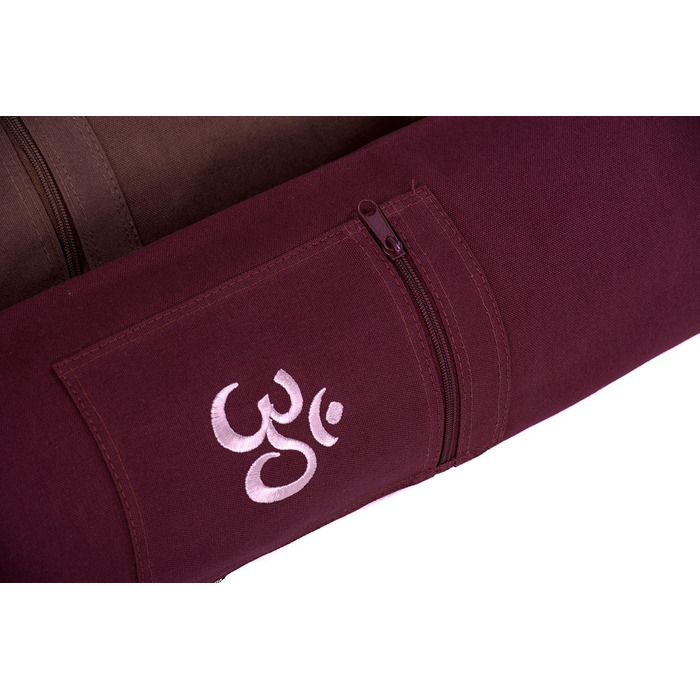 Сумка для йоги Yogistar Yogibag Basic - Блискавка - Бавовна - 65 см - Om Bordeaux