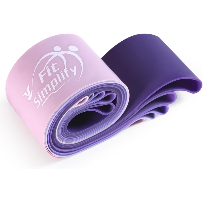 Набір фітнес-резинок Fit Simplify, 5 шт, з інструкцією та чохлом для тренувань