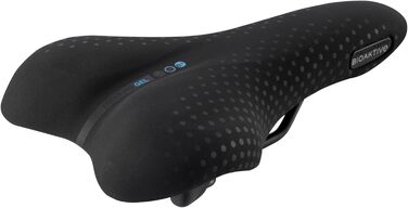 Велосипедне сідло Selle San Marco Bioactive Trekking Gel чорне, замша, унісекс