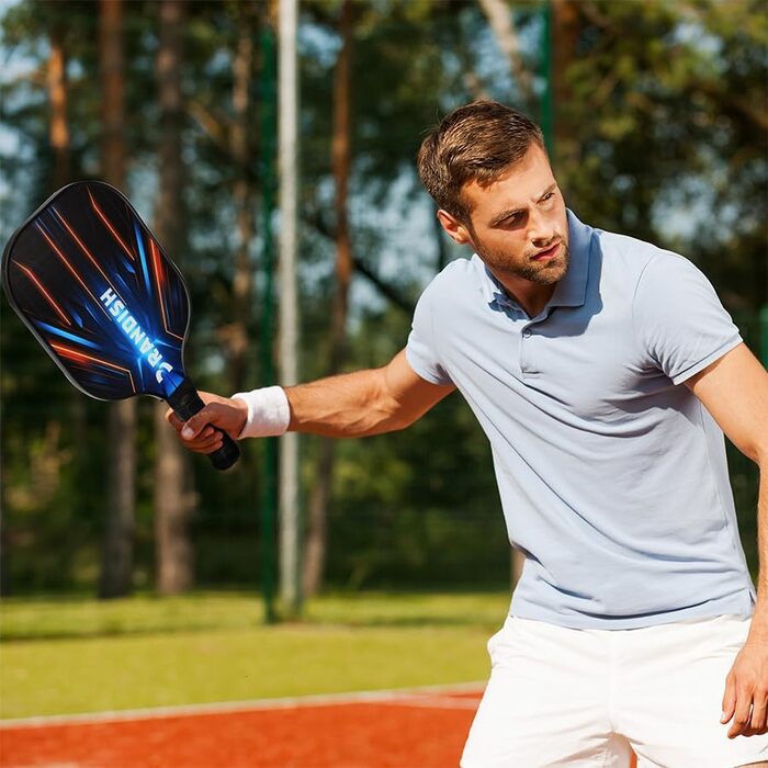 Ракетки Pickleball скловолокно, 2 ракетки, 4 м'ячі, сумка, унісекс