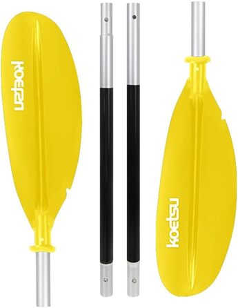 Весло JUCHRZEY Surfpadle Alu SUP Paddle 4 частини (жовтий)