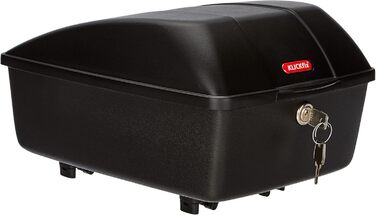 Велосипедна коробка KLICKfix 12 л для багажника Racktime, чорна, M