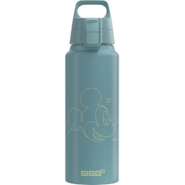 SIGG Алюмінієва пляшка для води WMB ONE, для газованих напоїв, герметична, легка, BPA-free, outdoor, 0,75/1 л, ClimatePartner
