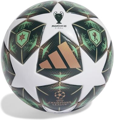 Футбольний м'яч Adidas UEFA Champions League LGE Box, зелений, розмір 5, FIFA Quality