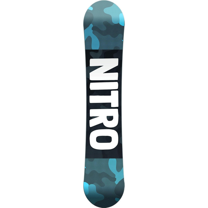 Сноуборд Nitro Unisex Youth Kids Ripper '20 BRD All Mountain Freestyle Twin Board Сноуборд, багатокольоровий (132 см)