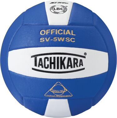 Волейбольний м'яч Tachikara Sensi-Tec SV-5WSC, композитний, синьо-білий