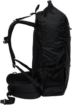 Рюкзак Jack Wolfskin Wandermood Rolltop 30 л унісекс, для туризму, чорний