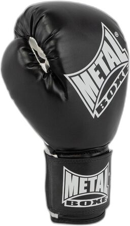 Боксерські рукавички Metal Boxe, шкіряні, для тренувань