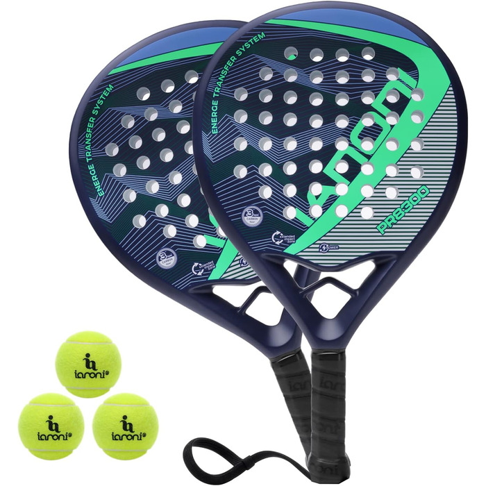 Ракетка IANONI Padel вуглецеве волокно Eva (T-PR8300-BLUE-2)